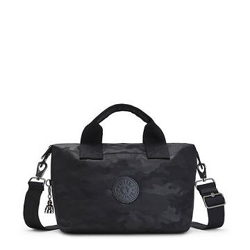 Kipling Kala Handbag Mini Tasker Sort Camo | DK 1321EB